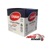 نمای کناری فیلتر روغن کاسپین مدل FW68/80 برای خودروهای سایپا پروفایل و ساختار