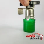 نمای کناری ترمینال باتری خودرو پژو با کیفیت عالی پروفایل و ساختار