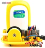 نمای کناری پمپ هوای اتوماتیک سوبو مدل SB-9903 با کیفیت عالی پروفایل و ساختار