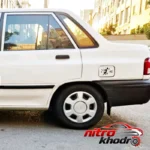 نمای کناری قالپاق خودرو ابویی با طراحی زیبا و مقاوم پروفایل و ساختار