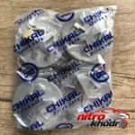 نمای جزئیات درپوش رینگ چیکال مدل Q-10 مناسب پژو 207 - بسته 4 عددی پرداخت و جزئیات مواد