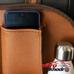 نمای کناری کیف پشت صندلی خودرو مدل J07 با 6 محفظه پروفایل و ساختار