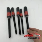 نمای کناری ست برس و فرچه شستشوی خودرو 17 عددی با کیفیت پروفایل و ساختار