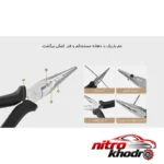 نمای کناری مجموعه ابزار میجیا با 10 کاربردی پروفایل و ساختار
