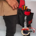 نمای کناری کیف کمری ابزار میلواکی با 8 محفظه کاربردی پروفایل و ساختار