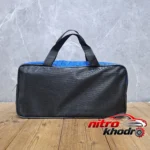 نمای کناری کیف ابزار صنعتی لاین با جنس برزنت و زیپ پروفایل و ساختار