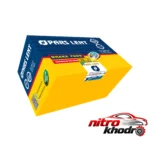 نمای کناری لنت ترمز جلو پارس مدل PL23873OE مناسب کیا ریو و تیبا پروفایل و ساختار