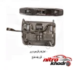 نمای جزئیات زونکن مقوایی اطلس مدل A4 با روکش سلفون پرداخت و جزئیات مواد
