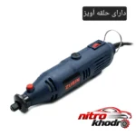نمای کناری فرز انگشتی مینیاتوری ژوبین با 40 سری و کنترل سرعت پروفایل و ساختار