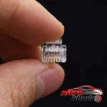 نمای کناری سوکت تلفن RJ11 باکیفیت بسته 10 عددی پروفایل و ساختار