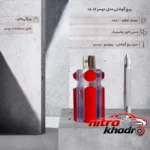 نمای جزئیات پیچ گوشتی دوسر با دسته پلاستیکی و سری چهار سو پرداخت و جزئیات مواد