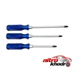 نمای کناری پیچ گوشتی آریو مدل 7PCS با قابلیت کوبش و آهنربایی پروفایل و ساختار