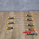 نمای کناری پیچ گوشتی ضربه خور تات ناد با کیفیت عالی - مدل 003 پروفایل و ساختار