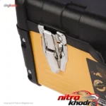 نمای کناری جعبه ابزار فلایر با بدنه مستحکم و قفل پروفایل و ساختار