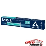 نمای جزئیات خمیر سیلیکون آرکتیک مدل MX-6 باکیفیت حرکت و نصب پشتی