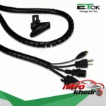 نمای کناری نظم دهنده سیم و کابل ایتوک مدل Zip Wire پروفایل و ساختار