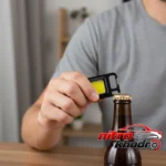 نمای در اتاق چراغ قوه جیبی فلزی LED با نور ثابت و چشمک زن سبک دیواری و مرجع اندازه