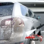 نمای کناری کارواش کرشر با قدرت فشار بالا و شلنگ 10 متری پروفایل و ساختار