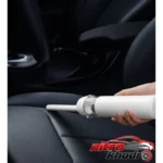 نمای در اتاق جارو شارژی شیائومی مدل Mi Vacuum Cleaner Mini با طراحی کاربردی سبک دیواری و مرجع اندازه