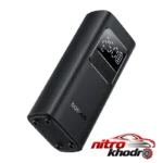 نمای در اتاق کمپرسور باد شارژی بیسوس مدل SuperMini Pro سبک دیواری و مرجع اندازه
