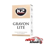 نمای کناری پوشش سرامیکی K2 GRAVON LITE محافظ بدنه خودرو پروفایل و ساختار
