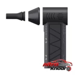 نمای در اتاق فن دستی Jet Fan F16 با چراغ قوه و باتری لیتیومی سبک دیواری و مرجع اندازه