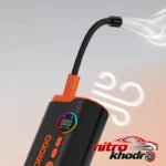 نمای در اتاق کمپرسور باد دیجیتال پرودو با فشار 150PSI سبک دیواری و مرجع اندازه
