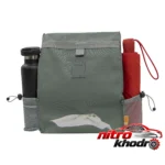 نمای کناری کیف پشت صندلی خودرو کوله مدل KL6500 با فریم تاشو پروفایل و ساختار