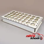 نمای کناری استند لوازم آرایشی پرشین باکس مدل عطری پروفایل و ساختار