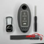 نمای کناری کاور ریموت خودرو ام ار جی طرح کربنی پروفایل و ساختار