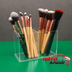نمای کناری استند لوازم آرایشی ضدخش مدل B-02 پروفایل و ساختار