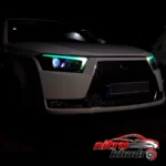 نمای در اتاق چراغ جلو اسپرت فولکالر خودرو - مناسب دنا و پلاس سبک دیواری و مرجع اندازه