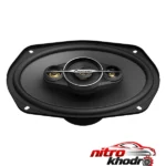 نمای کناری اسپیکر خودرو پایونیر مدل TS-A6968S با صدای باکیفیت پروفایل و ساختار