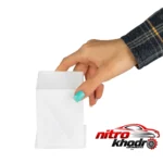 نمای کناری استند لوازم آرایشی پلکسی ضدلغزش پروفایل و ساختار