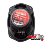 نمای کناری اسپیکر خودرو سانیر مدل GS-6995 با کیفیت صدای عالی پروفایل و ساختار