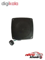 نمای در اتاق اسپیکر دایره ای مکسیدر مدل SD501 با کیفیت صدا سبک دیواری و مرجع اندازه