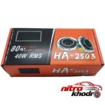 نمای در اتاق توییتر فلزی HA-2503 با صدای شفاف و قدرت بالا سبک دیواری و مرجع اندازه