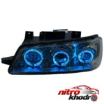 نمای در اتاق چراغ جلو خودرو گروه پژوهش صنعت مدرن مدل 3D-R3-Ice سبک دیواری و مرجع اندازه