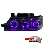 نمای در اتاق چراغ جلو خودرو گروه پژوهش صنعت مدرن مدل 3D-R3-Purp سبک دیواری و مرجع اندازه