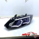 نمای در اتاق چراغ جلو خودرو گروه پژوهش صنعت مدرن مدل Transformed سبک دیواری و مرجع اندازه