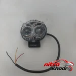 نمای در اتاق پرژکتور طرح جغد با قاب شفاف و دو کنتاکت سبک دیواری و مرجع اندازه