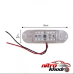 نمای در اتاق چراغ فلاشر خودرو پلیسی LED با طراحی اسپرت سبک دیواری و مرجع اندازه