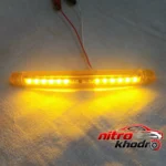 نمای در اتاق چراغ فلاشر LED خودرو مدل 206y - رنگ نارنجی اسپرت سبک دیواری و مرجع اندازه