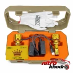 نمای در اتاق هدلایت خودرو لنزو مدل V125 PRO MAX با نور سفید سبک دیواری و مرجع اندازه