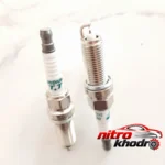نمای کناری شمع خودرو دنسو ایریدیوم مدل یورو 4 بسته عددی پروفایل و ساختار