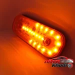 نمای در اتاق چراغ فدرالی خودرو LED طرح فلاشر با ۱۸ افکت نور سبک دیواری و مرجع اندازه