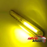 نمای کناری چراغ خودرو فدرالی با 5 افکت نور جذاب پروفایل و ساختار