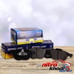 نمای کناری لنت ترمز جلو پارس مدل PL23723 برای مزدا 3 پروفایل و ساختار