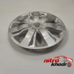 نمای جلو قالپاق چرخ ابویی مدل سیوان با کیفیت عالی طراحی و جزئیات کلیدی