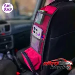 نمای جلو کیف پشت صندلی خودرو سام سالو با طراحی کاربردی طراحی و جزئیات کلیدی